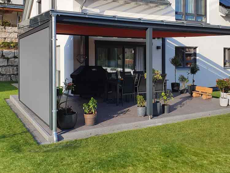 Terrassenüberdachungen Holz modern